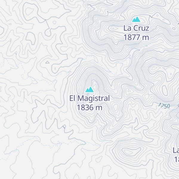 Map of El Magistral