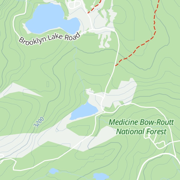 Map of Little Brooklyn Guard Station