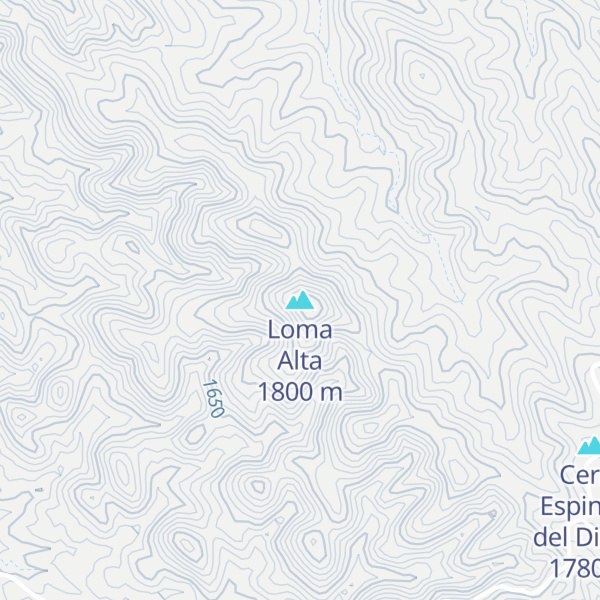 Map of Loma Alta