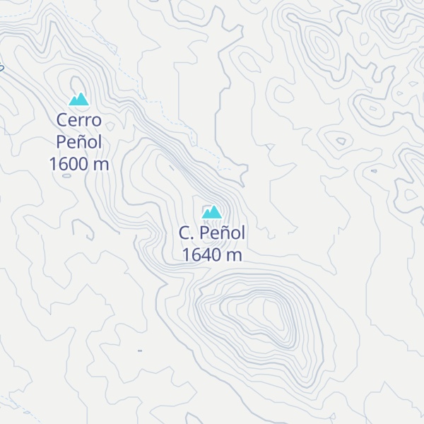 Map of C. Peñol