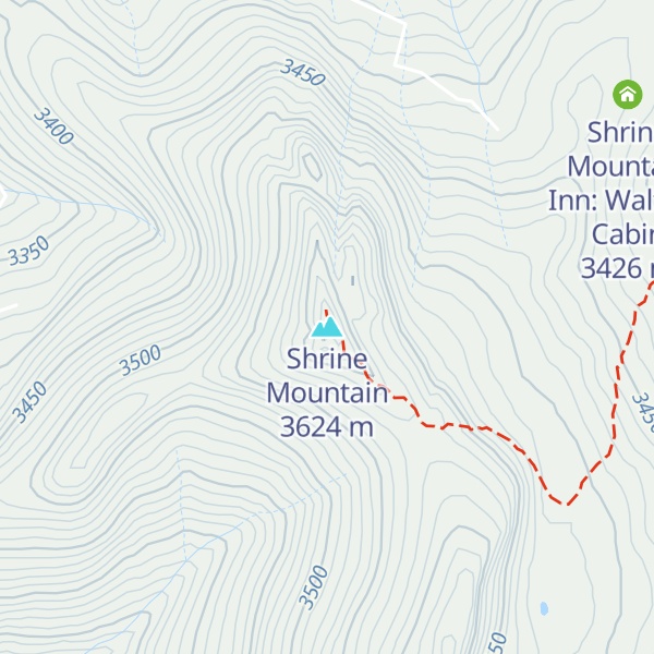 Map of Shrine Mountain