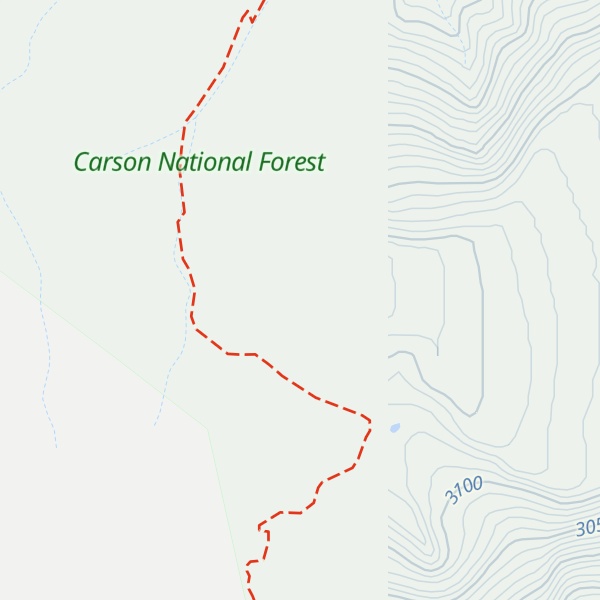Map of Olguin Mesa