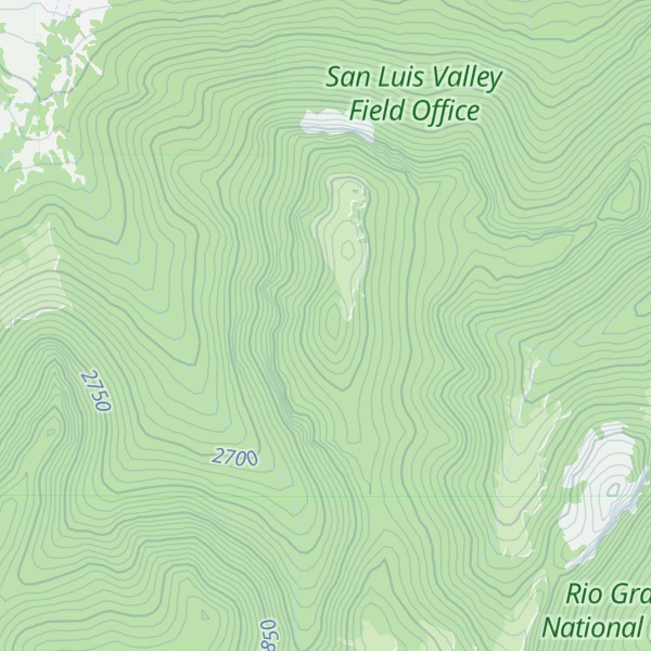Map of Sierra de La Lola