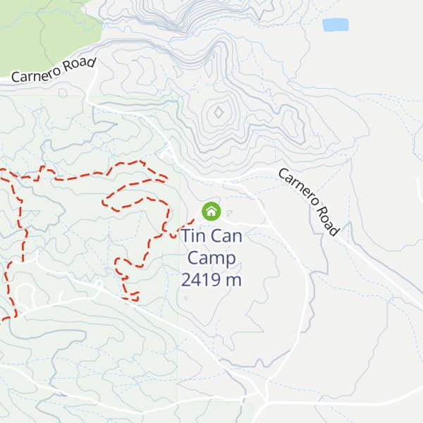 Map of Tin Can Camp