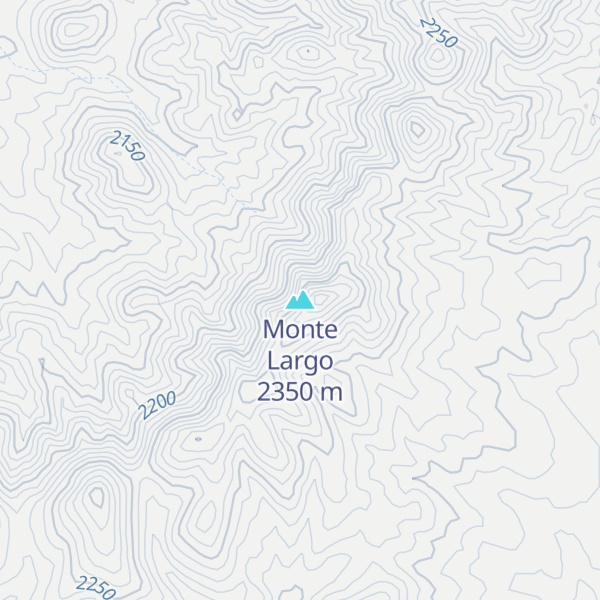 Map of Monte Largo