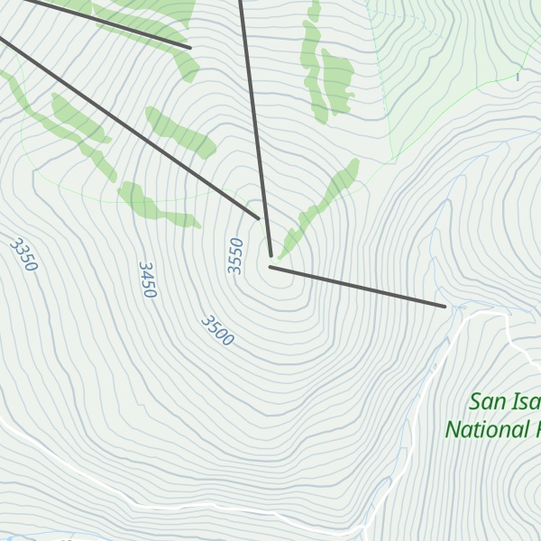 Map of Cooper Hill