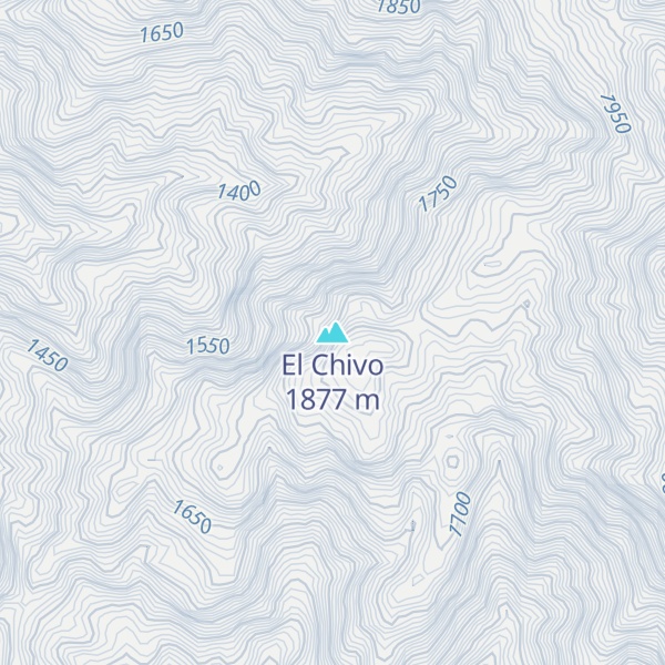 Map of El Chivo