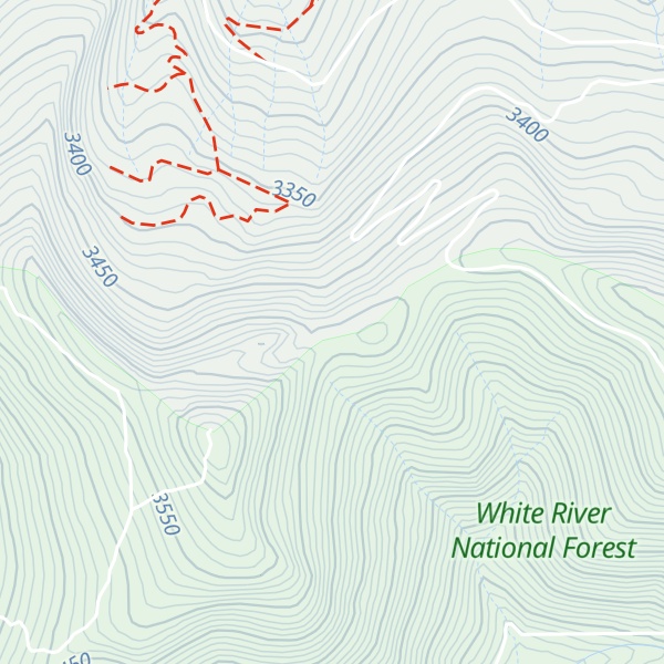 Map of Fowler-Hilliard Hut