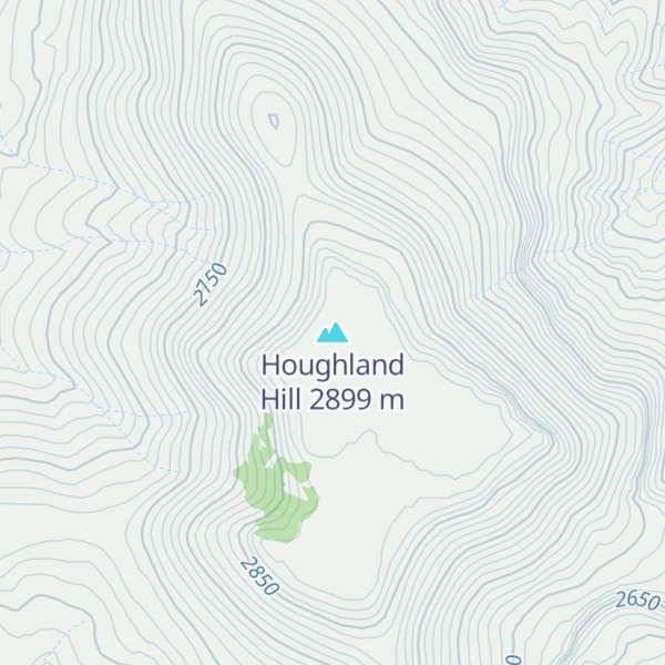 Map of Houghland Hill
