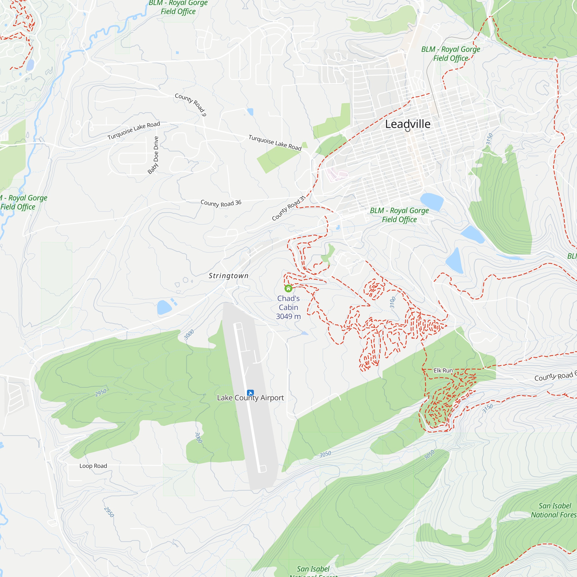 Chad's Cabin map