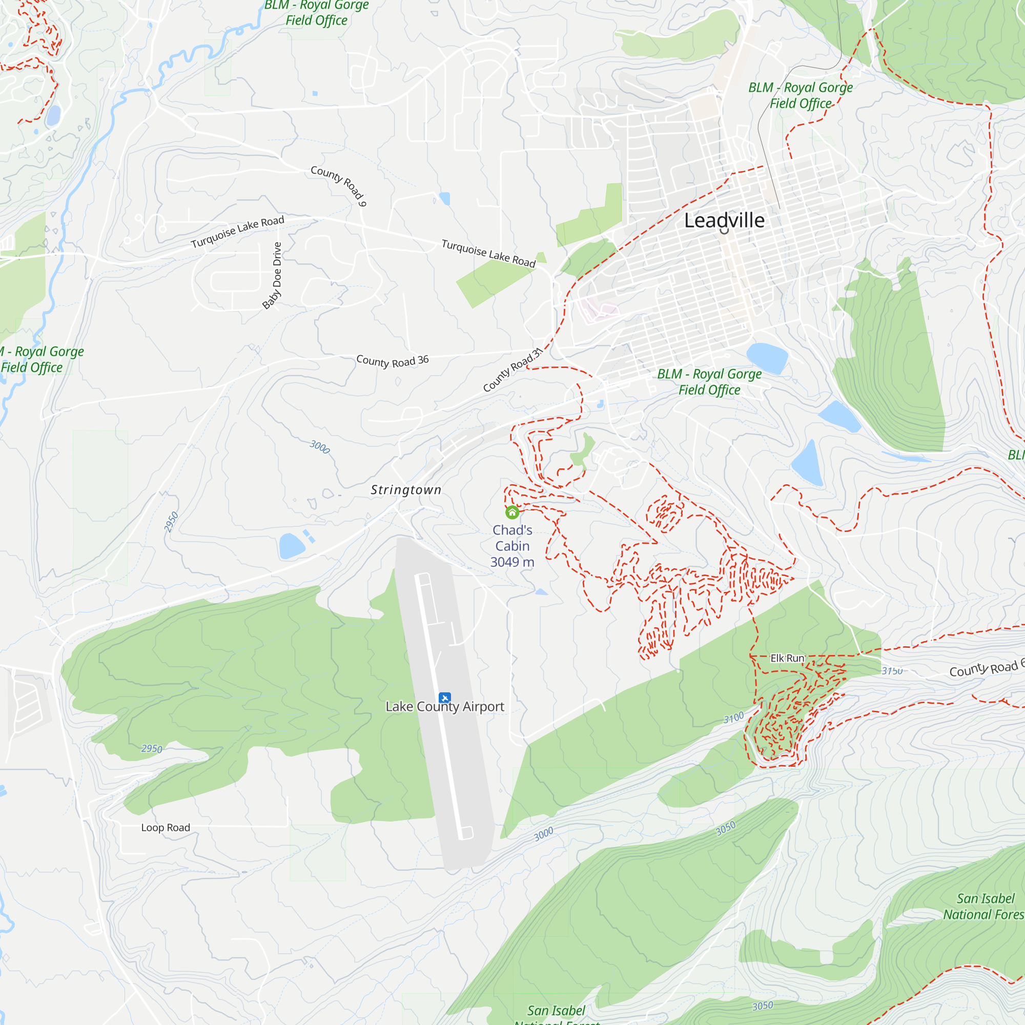 Chad's Cabin map