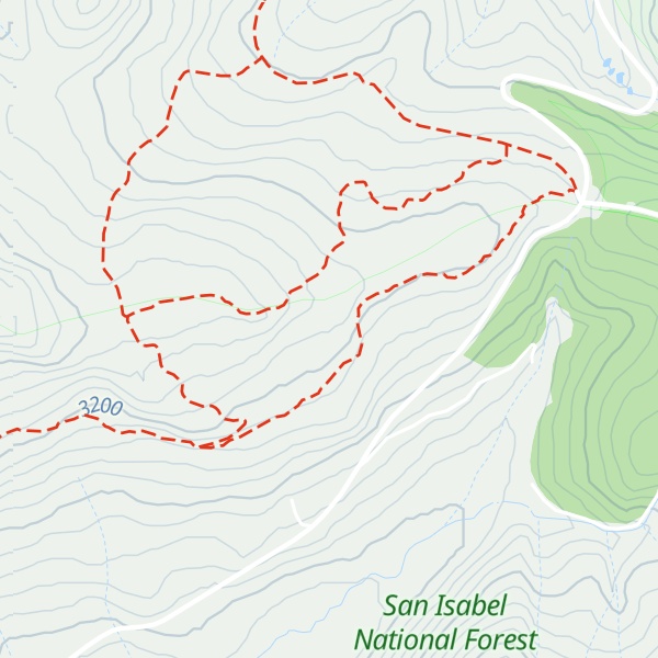 Map of Point Breeze Cabin