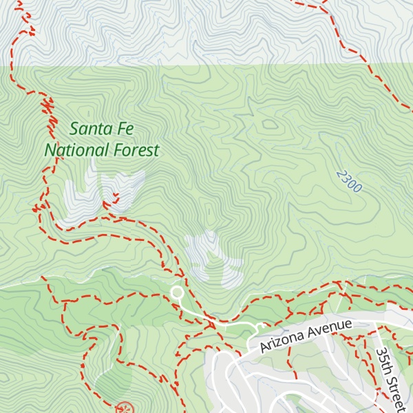 Map of Thanksgiving Rock