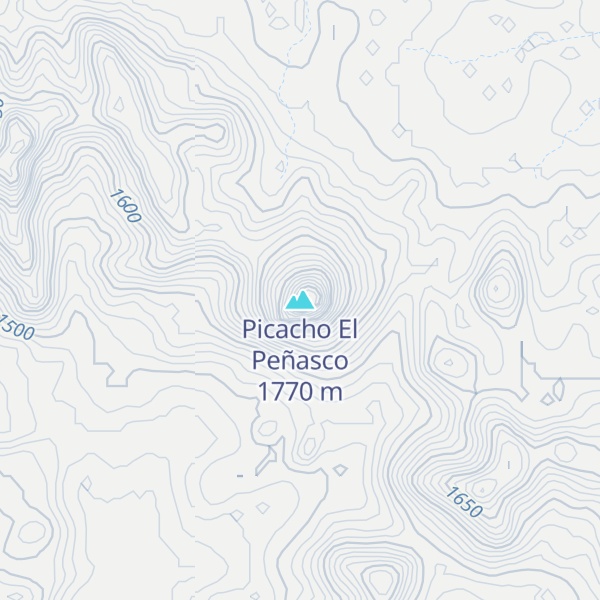 Map of Picacho El Peñasco