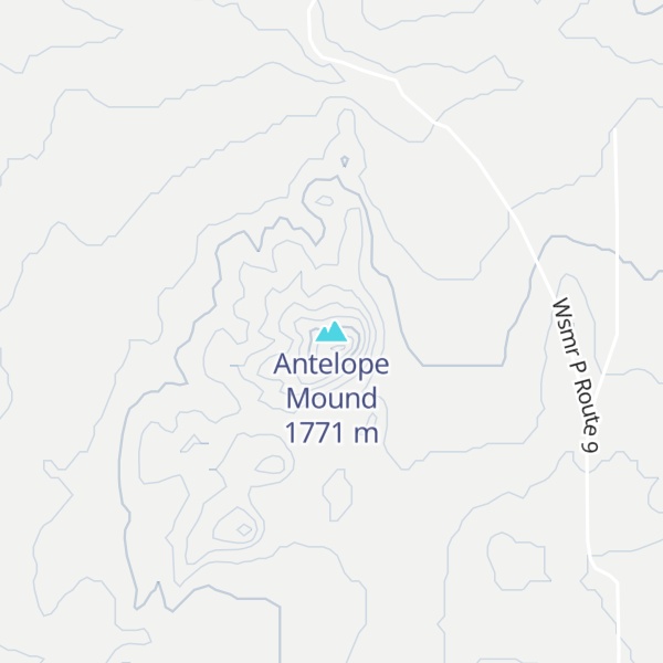Map of Antelope Mound