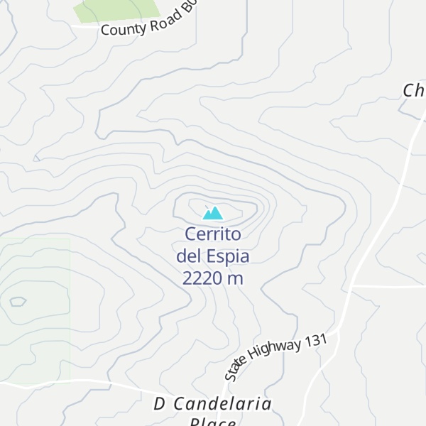 Map of Cerrito del Espia