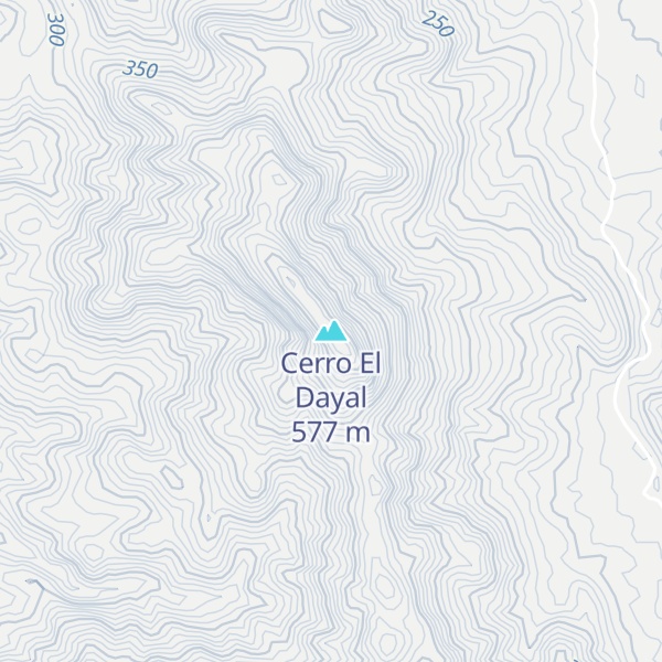 Map of Cerro El Dayal