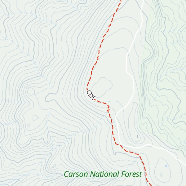 Map of Brazos Ridge