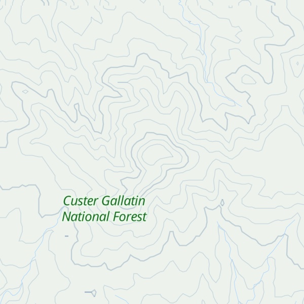 Map of Poker Jim Butte
