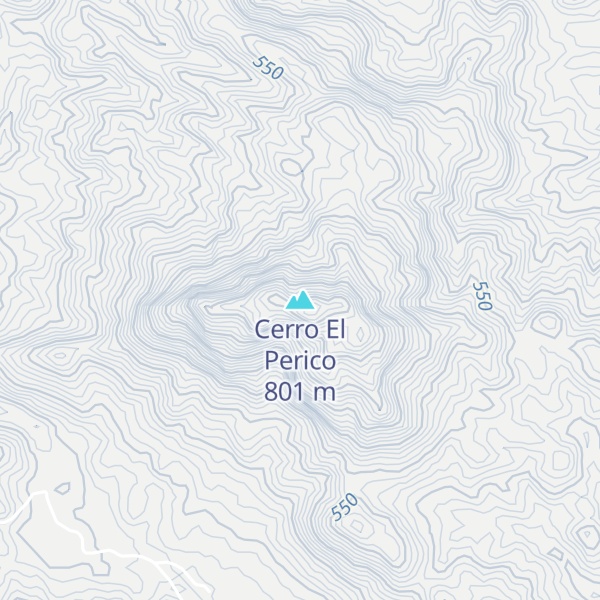 Map of Cerro El Perico