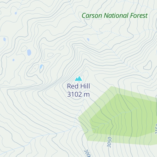 Map of Red Hill