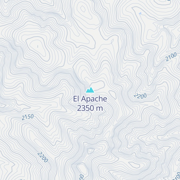 Map of El Apache