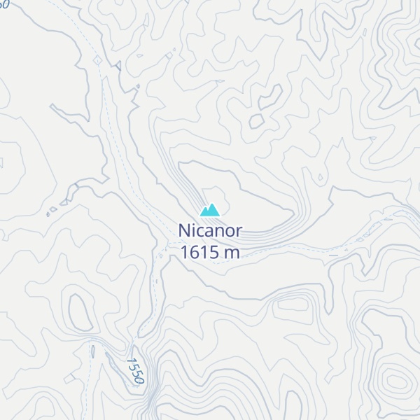 Map of Nicanor