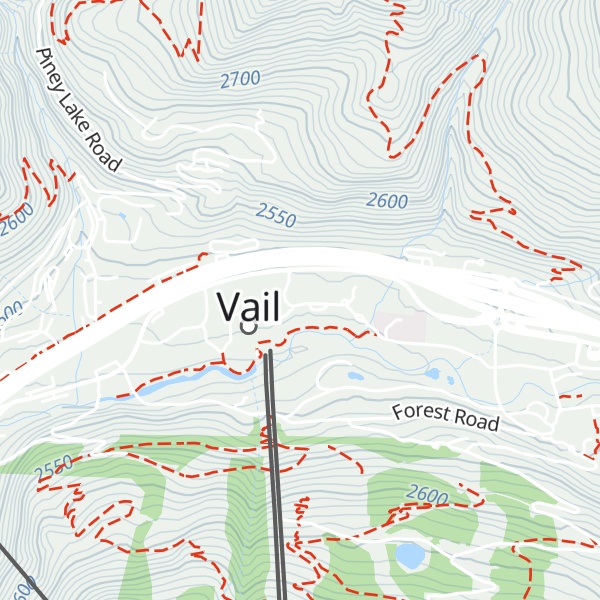 Map of Lionshead Village Welcome Center