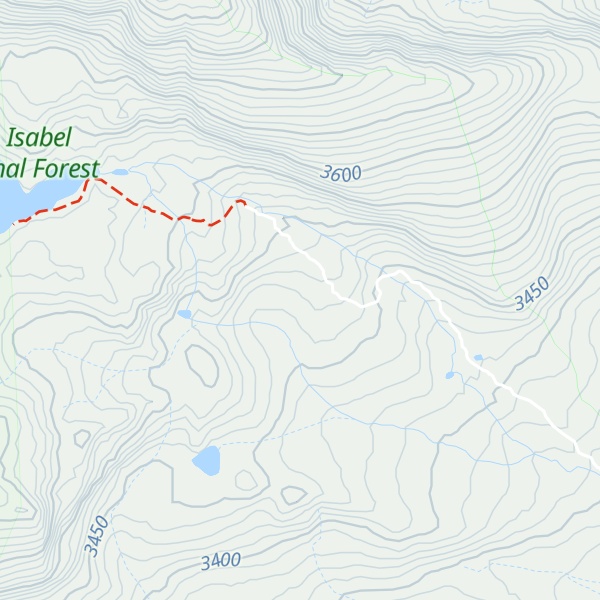 Map of 10th Mountain Division Hut