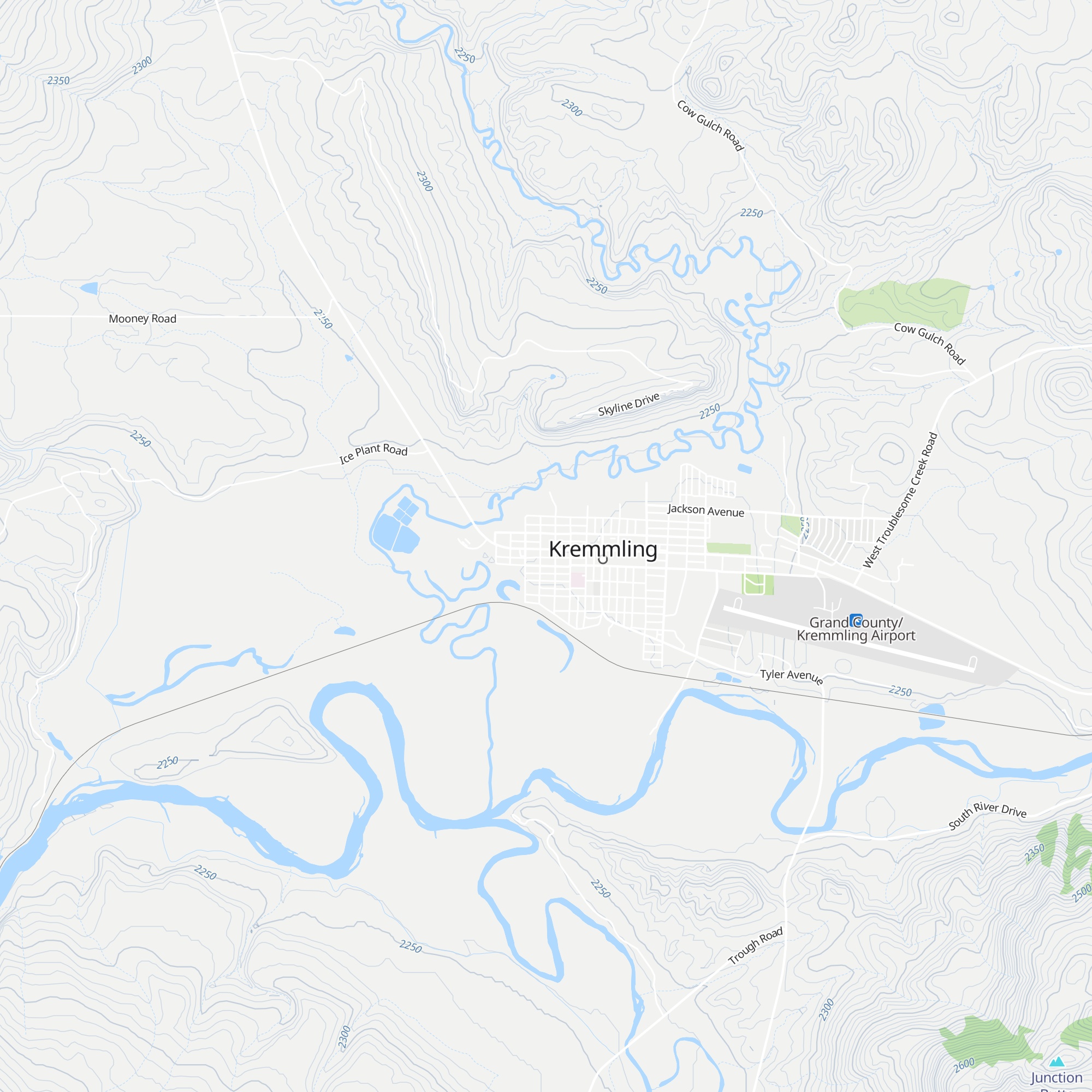 Kremmling Chamber of Commerce map