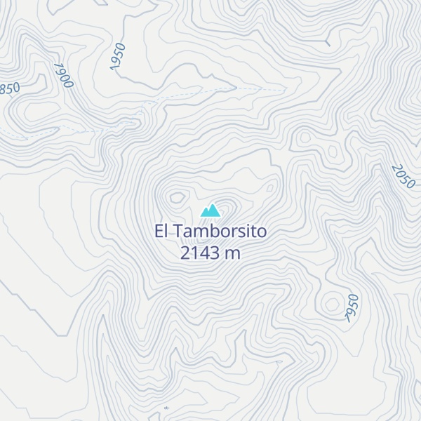Map of El Tamborsito