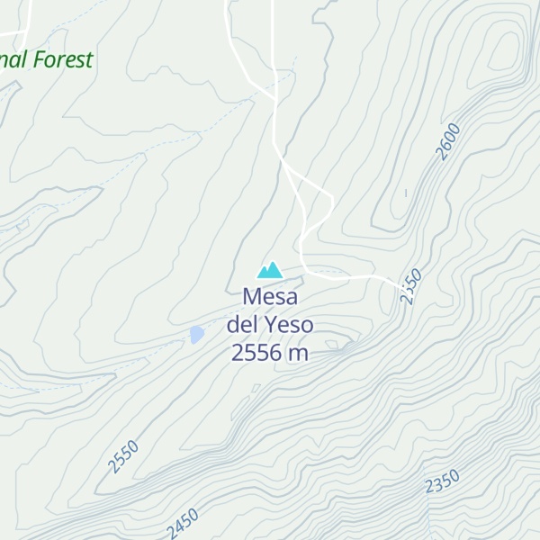Map of Mesa del Yeso