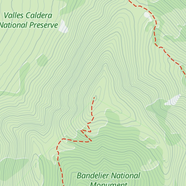 Map of Cerro Grande