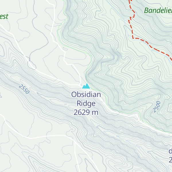 Map of Obsidian Ridge