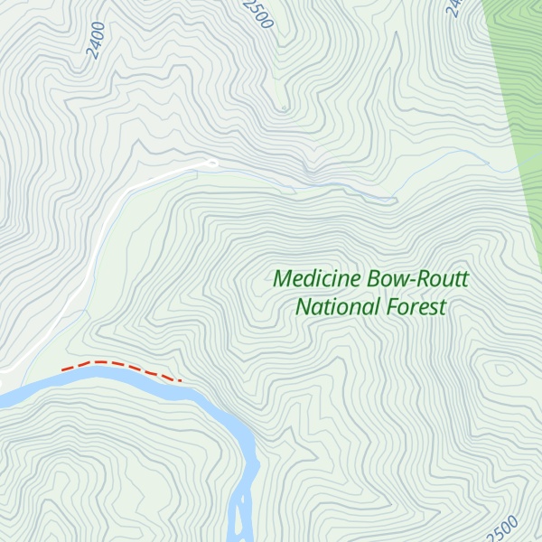 Map of Stovepipe Hill
