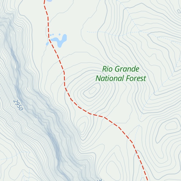 Map of Black Mountain