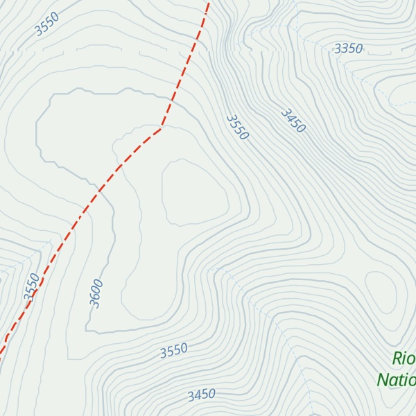 Map of Willow Mountain