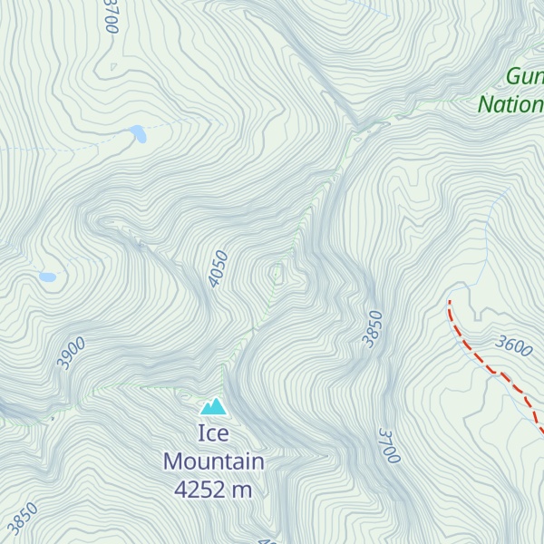 Map of The Three Apostles