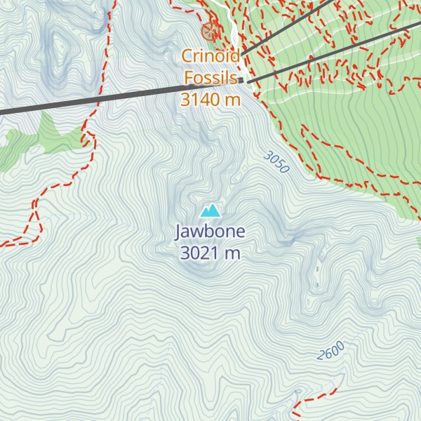 Map of Jawbone