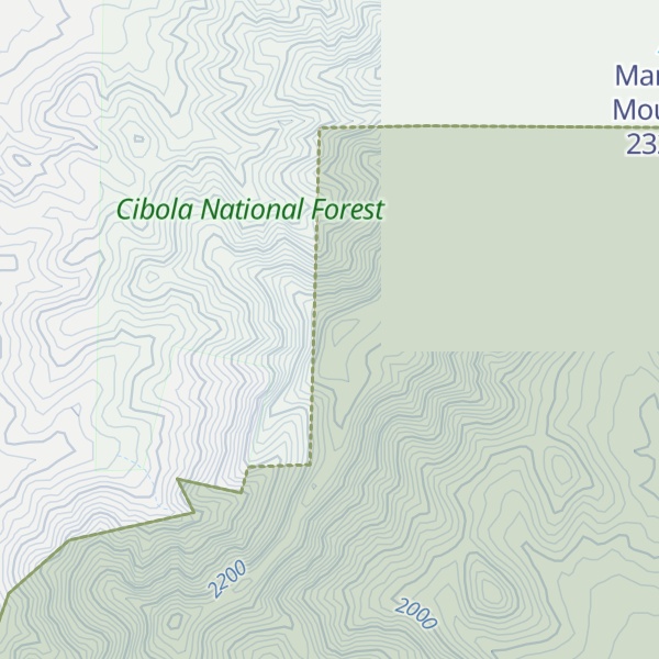 Map of Cerro Pelon