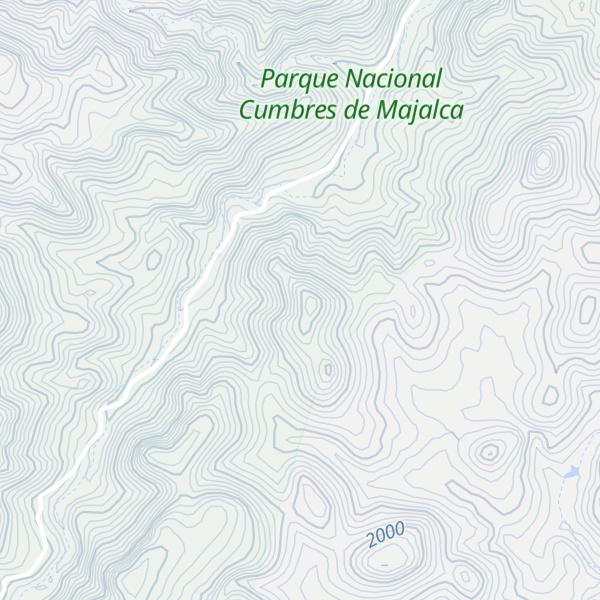 Map of C. el Pollito