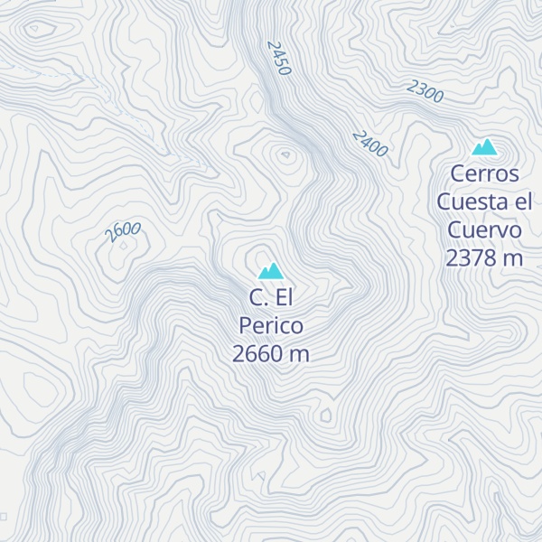 Map of C. El Perico