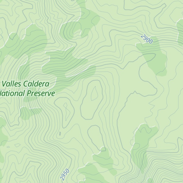 Map of Cerro del Medio