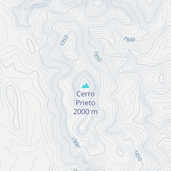 Map of Cerro Prieto