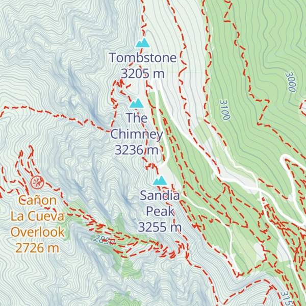 Map of The Sentinel