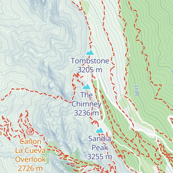 Map of The Chimney