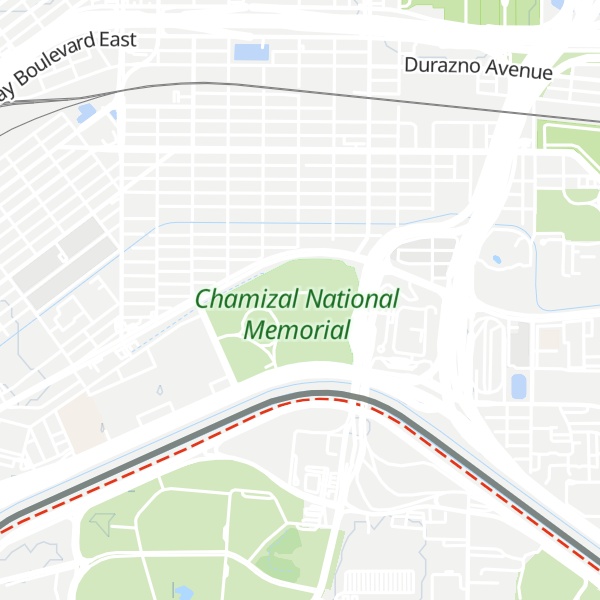 Map of Chamizal National Memorial Visitor Center