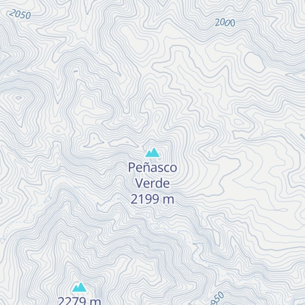 Map of Peñasco Verde