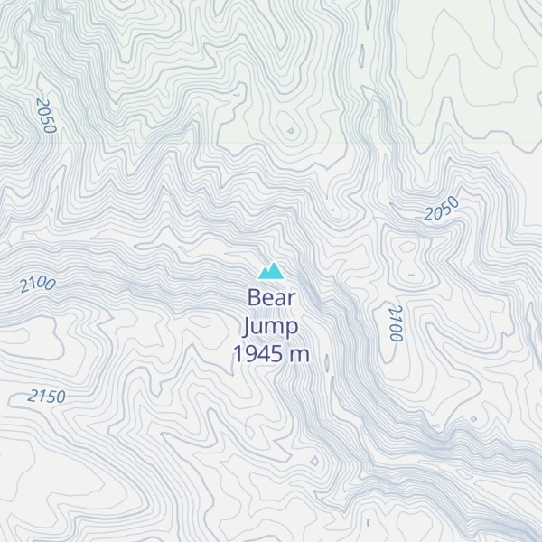Map of Bear Jump