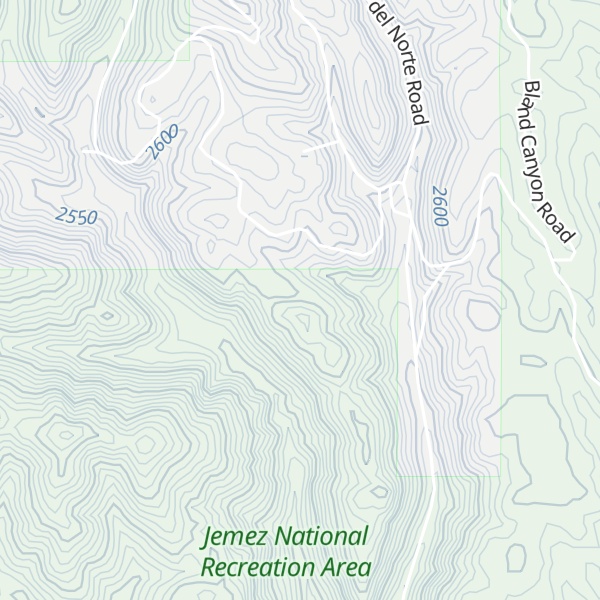 Map of Crager Ridge